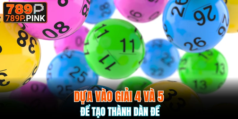 Dàn Đề 789P - Chiến Thuật Soi Cầu Hiệu Quả Từ Cao Thủ 6 Dựa vào giải 4 và 5 để tạo thành dàn đề