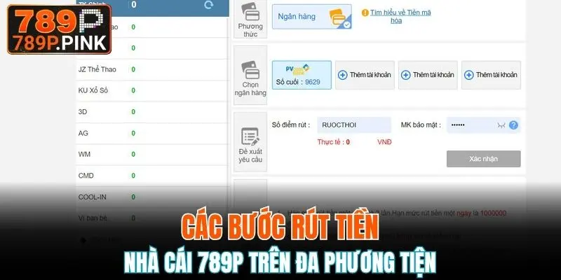 Rút Tiền 789P - Hướng Dẫn Nhận Thưởng Nhanh Chóng 5 Hướng dẫn các bước nhận thưởng đa phương tiện