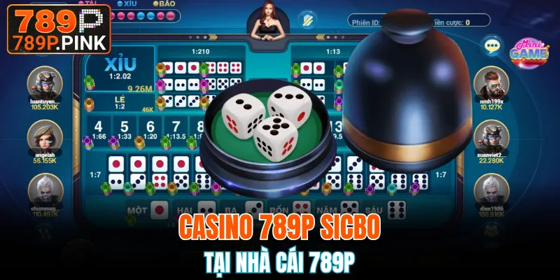 Sicbo sử dụng những viên xí ngầu ngẫu nhiên